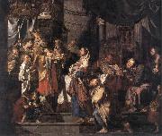 VERHAGHEN, Pieter Jozef The Presentation in the Temple a er USA oil painting artist
